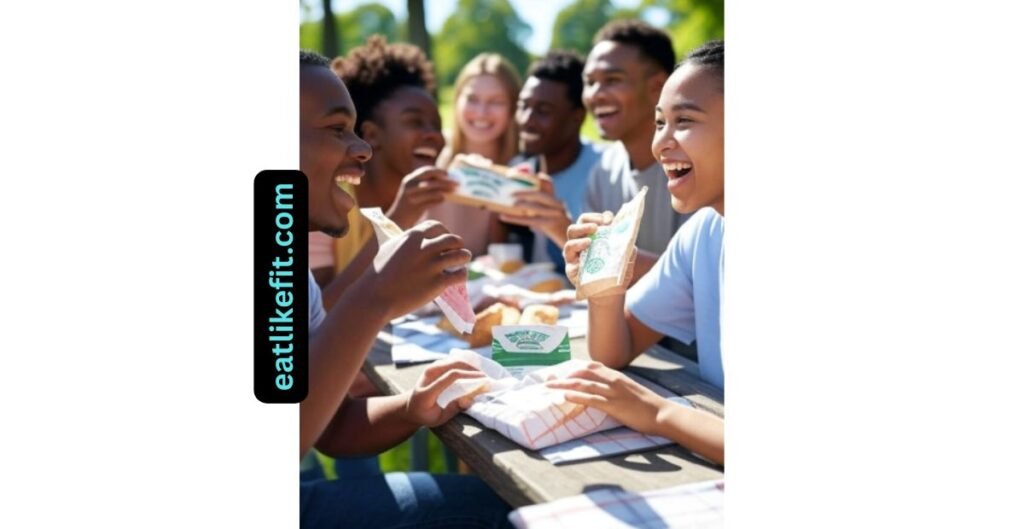 Happy customers enjoying Wingstop’s free wings on National Chicken Wing Day 2025