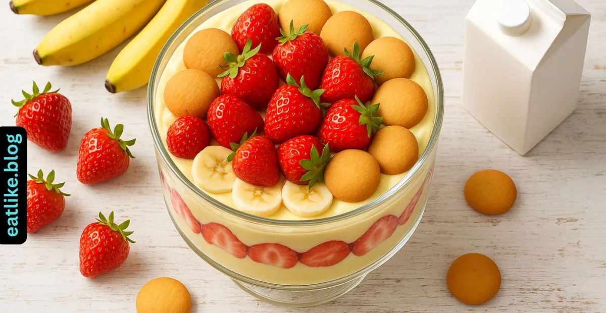 Strawberry Banana Pudding Recipe