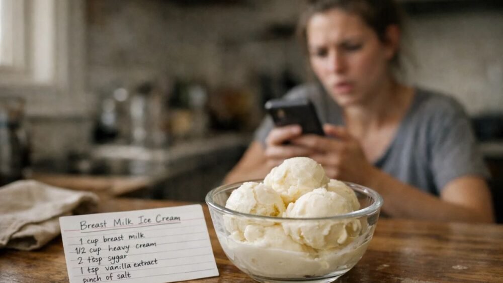 Breast Milk Ice Cream Recipe