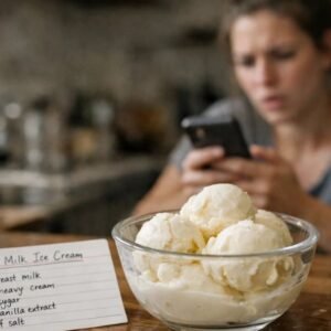 Breast Milk Ice Cream Recipe