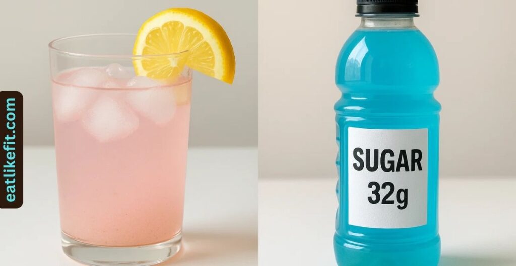 “Comparison between Japanese Pink Salt drink and a commercial sports drink.”