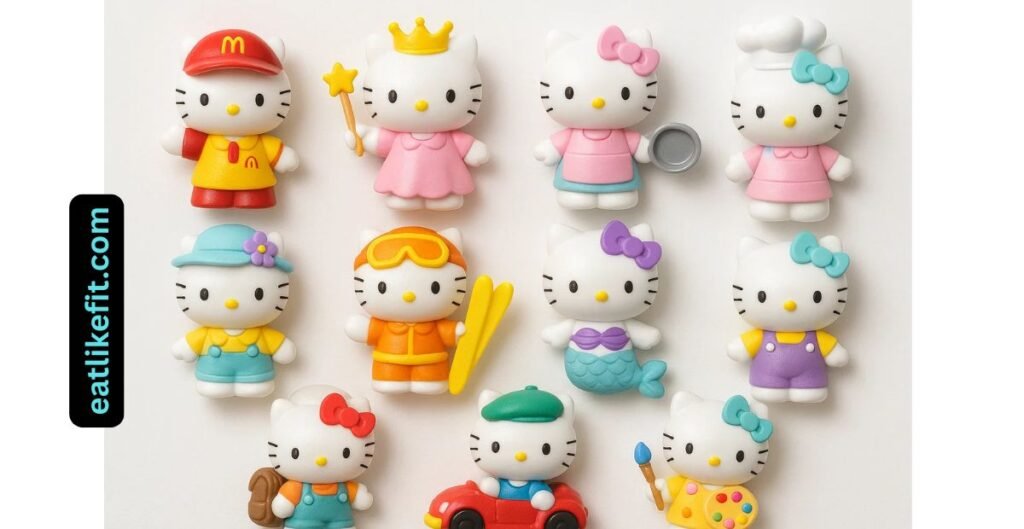 Full 2025 Hello Kitty McDonald’s Happy Meal toy collection lineup