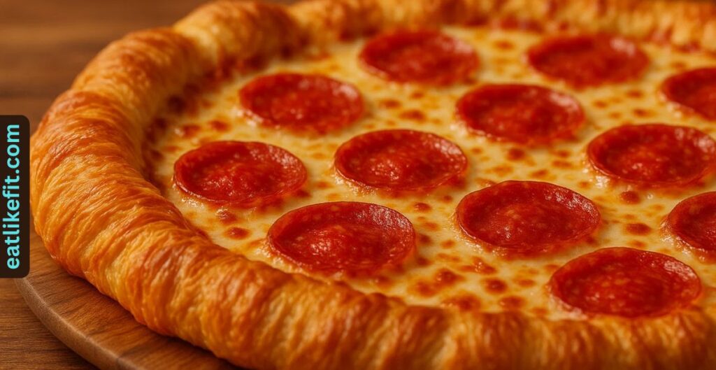 Papa John’s Croissant Pizza Launches With Buttery Flaky Crust