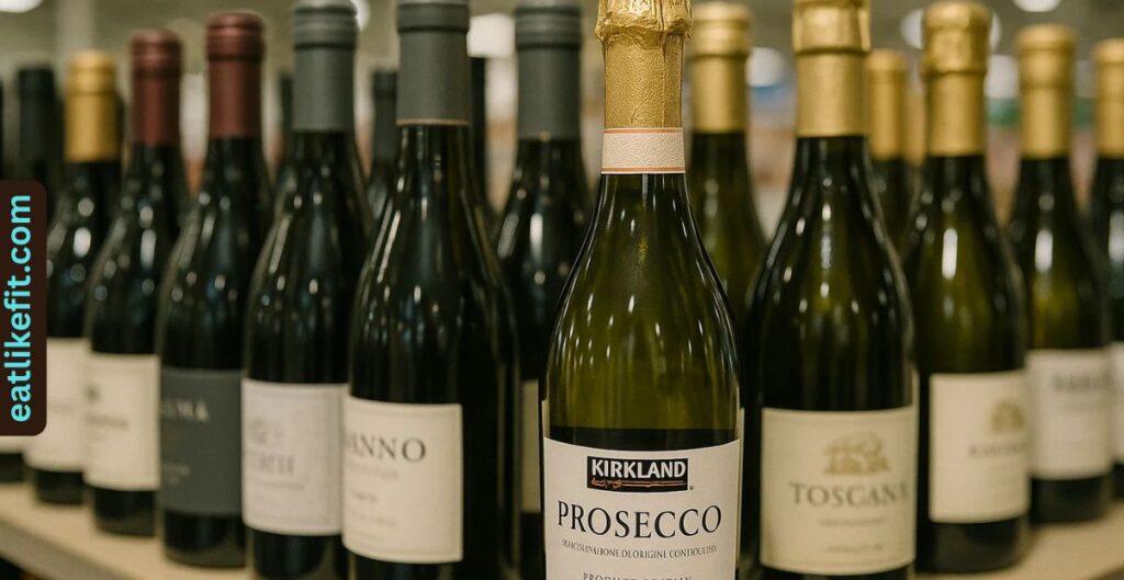 Recalled Kirkland Prosecco bottles identified by lot numbers