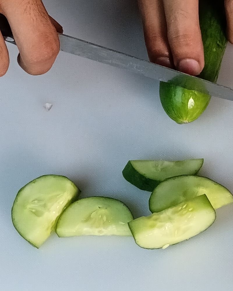 Slice the Cucumbers