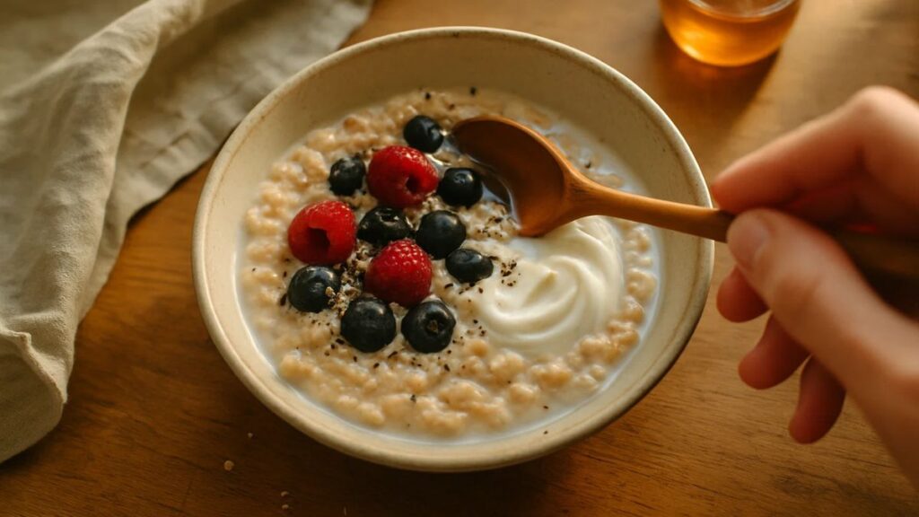 Add Protein to Oatmeal