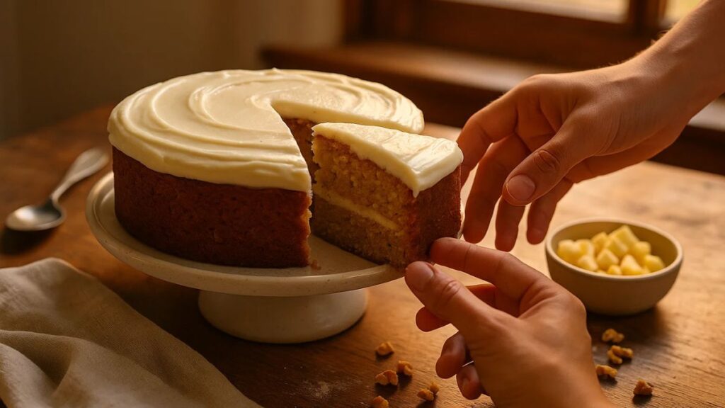 Apple Cake with Cream Cheese Frosting