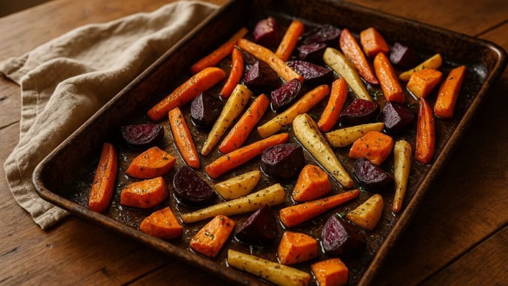 Easy Roasted Root Vegetable Recipe