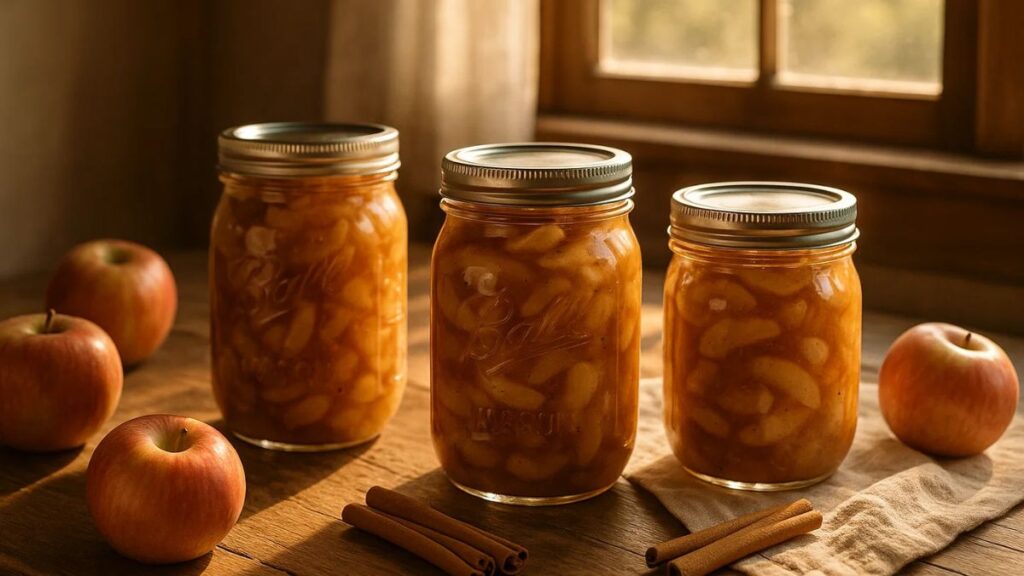 Homemade Apple Pie Filling Recipe for Canning