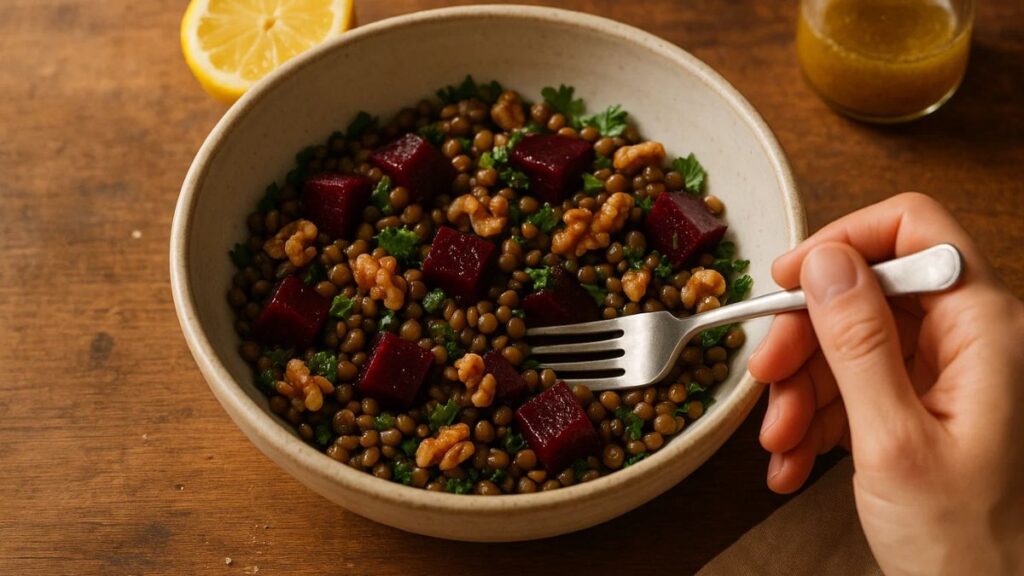 Lentil Beet Salad