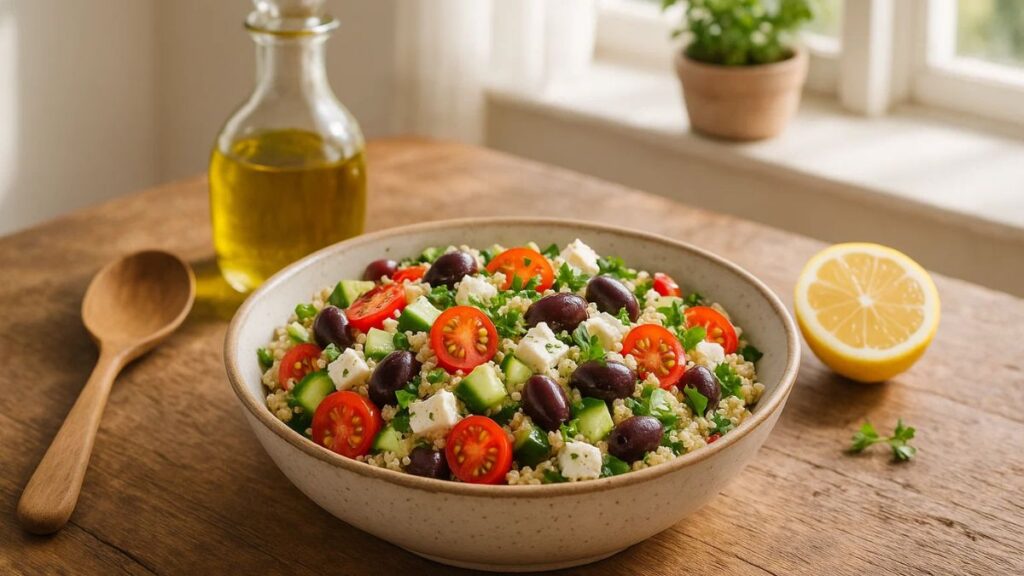 Mediterranean Quinoa Salad