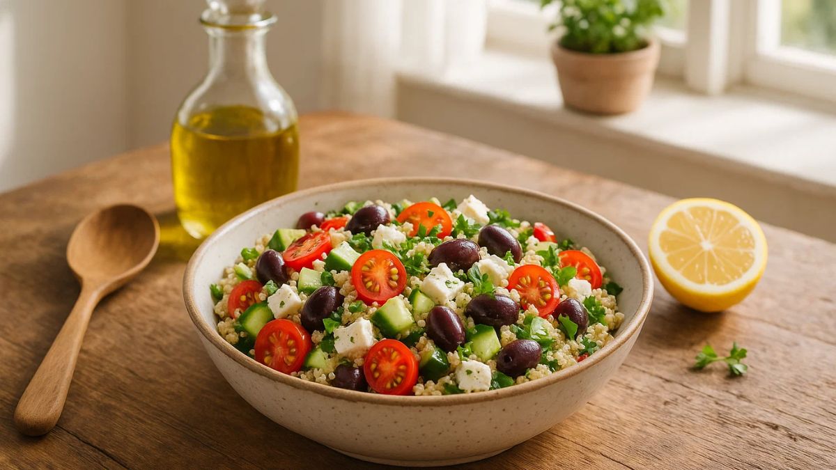 Mediterranean Quinoa Salad
