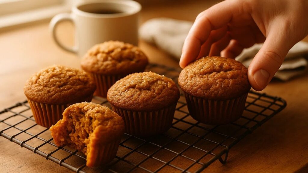 Pumpkin Brown Sugar Muffins