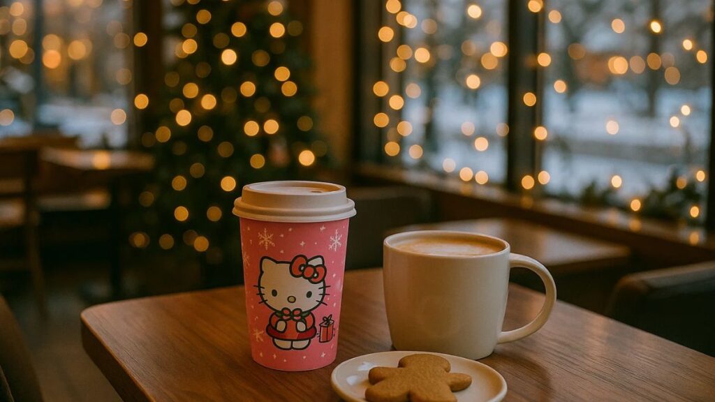 Starbucks Holiday Menu 2025 Hello Kitty
