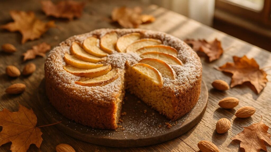 Almond-Flour Apple Cake