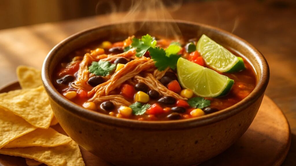 Chicken Taco Soup Crock Pot Recipe