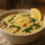 Creamy Chickpea Orzo Recipe