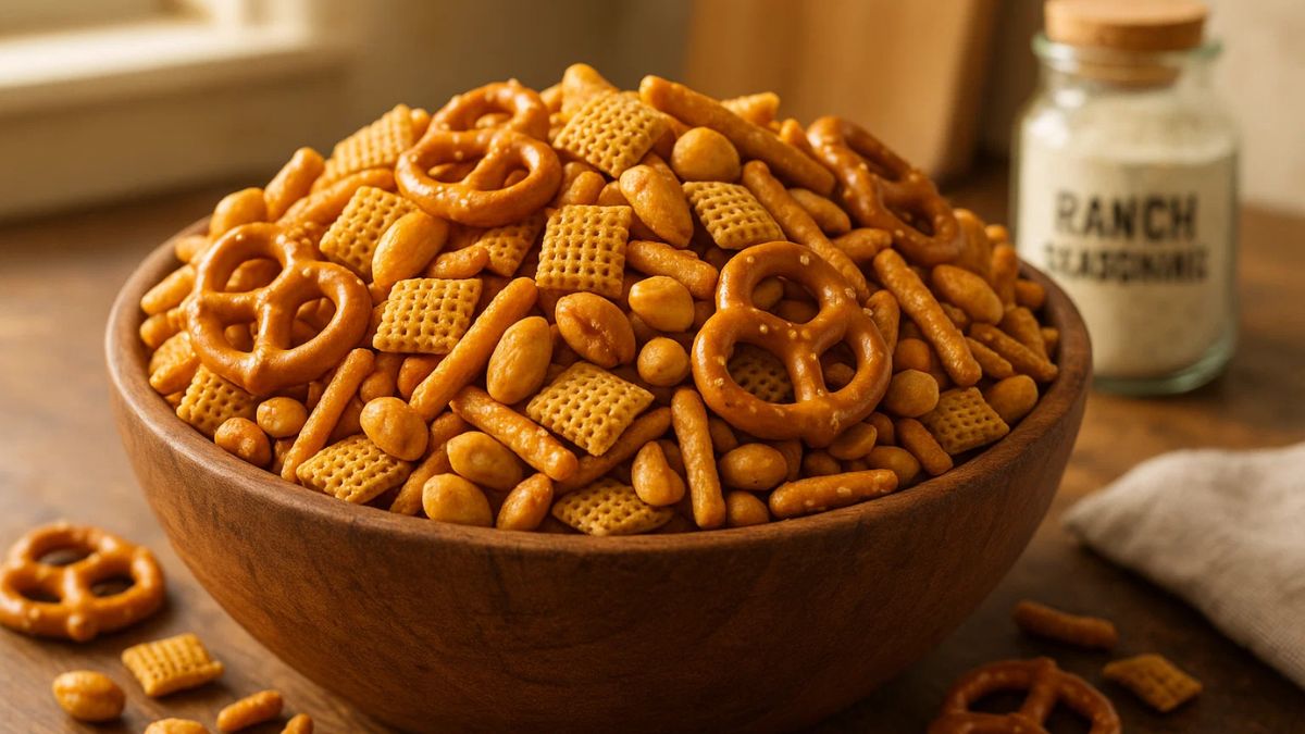 Crunchy Ranch Snack Mix Recipe