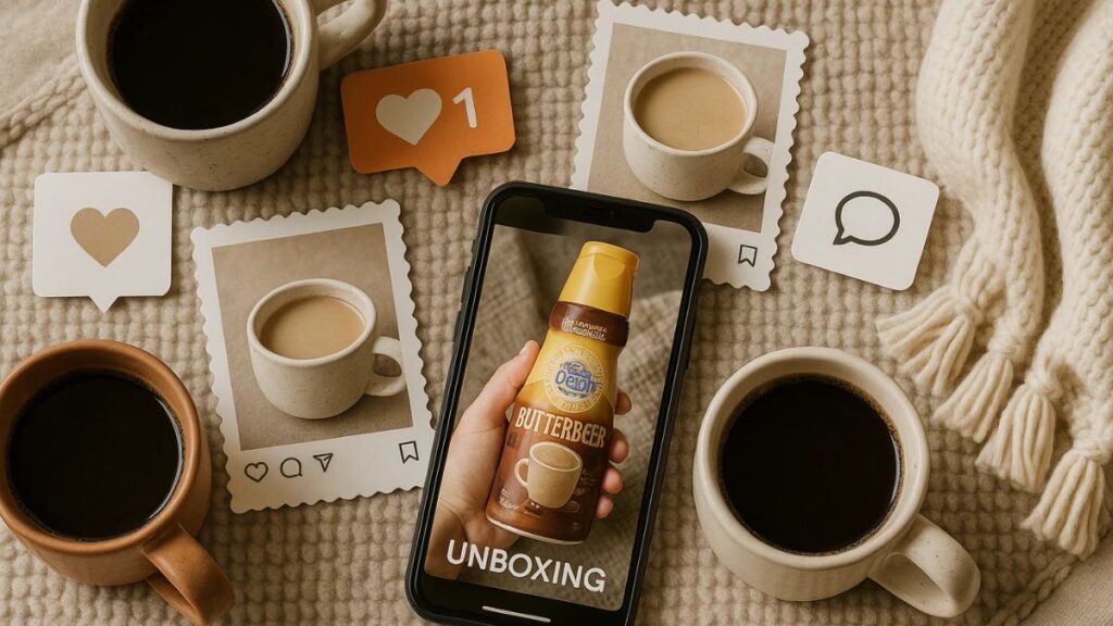 Fans share Butterbeer Coffee Creamer reactions on social media.”