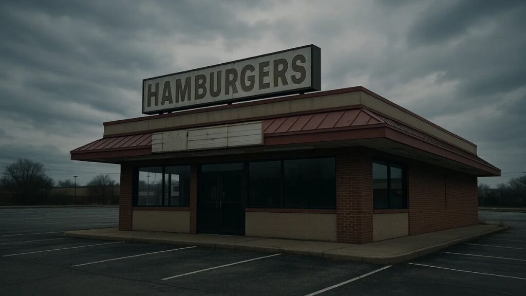 Hamburger chain restaurant closures