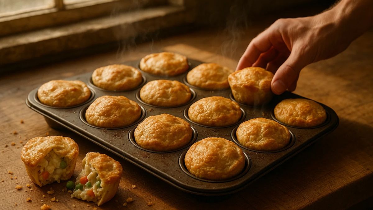 Mini Muffin Tin Chicken Pot Pies