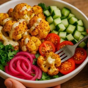 Cauliflower Shawarma Bowls