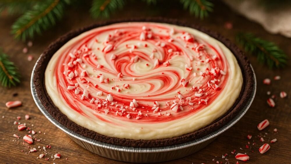 Easy Candy Cane Pie Recipe