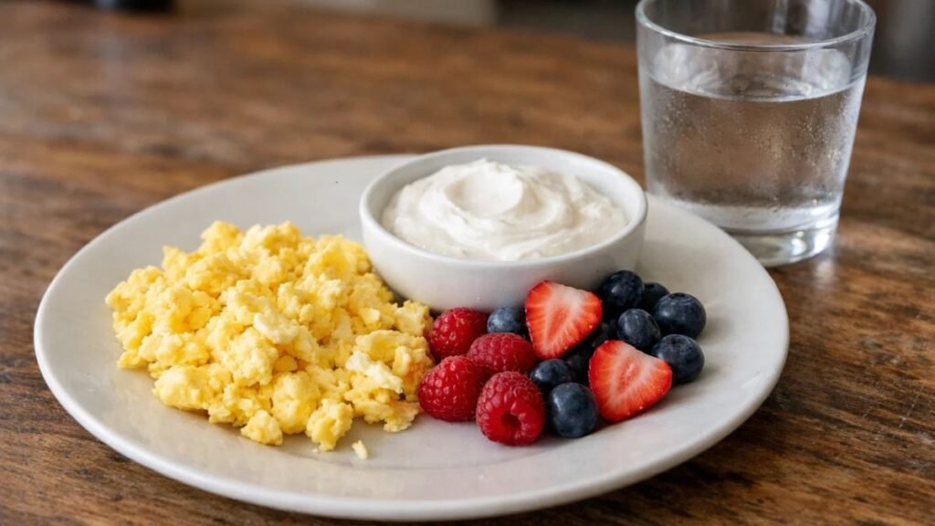 High protein breakfast foods recommended on a semaglutide diet plan