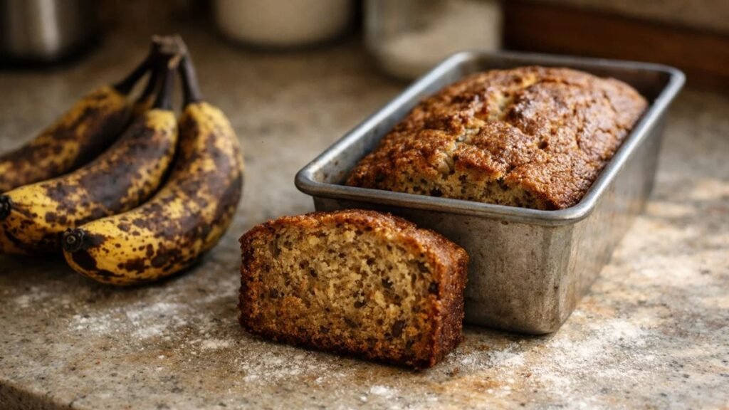 Banana Loaf Without Baking Soda