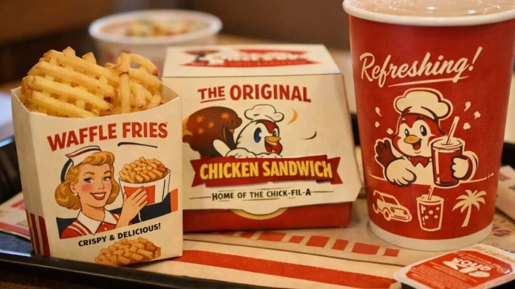 Chick-fil-A retro packaging released for its 80th anniversary celebration