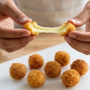 Crispy Mozzarella Cheese Balls Recipe