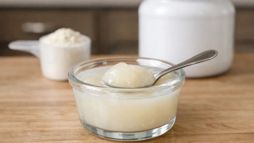 High protein bariatric gelatin recipe made with sugar free gelatin and protein for post surgery diets