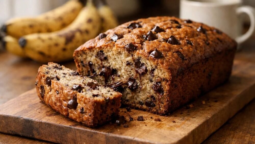 Chocolate Chip Banana Bread Recipe
