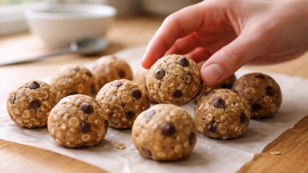 Cookie Dough Protein Balls