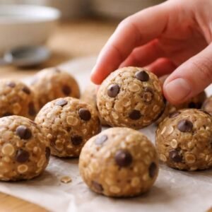 Cookie Dough Protein Balls