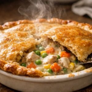 Easy Chicken Pot Pie with Cream of Chicken Soup