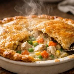 Easy Chicken Pot Pie with Cream of Chicken Soup
