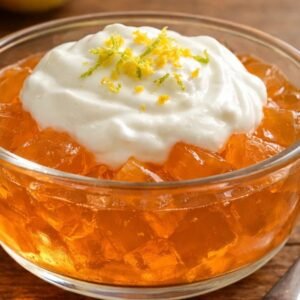 High-protein citrus gelatin bowl recipe for weight loss