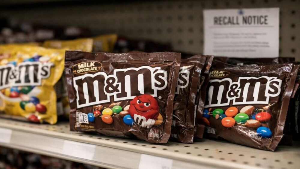 M&M Recall Issued