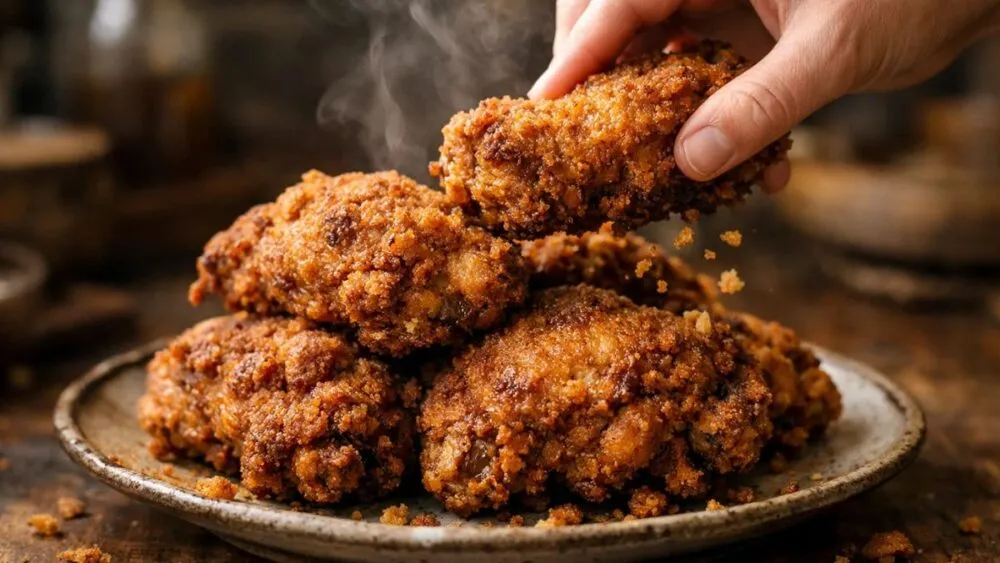 Crispy Fried Chicken Thighs Recipe