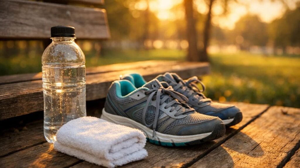 walking hydration menopause weight loss lifestyle healthy habits menopause fitness support