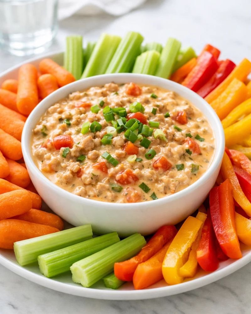 healthy rotel dip alternative with vegetables low calorie cheese dip recipe with carrots and celery