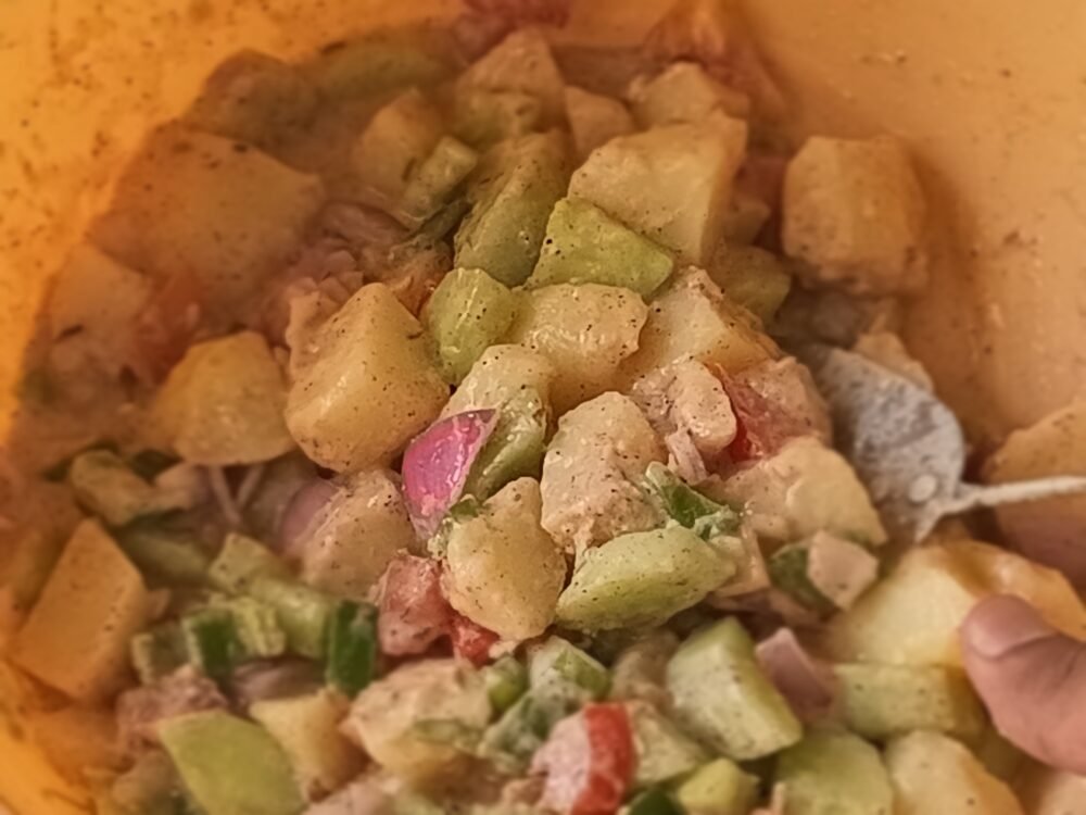 chill and serve potateos salad recipe