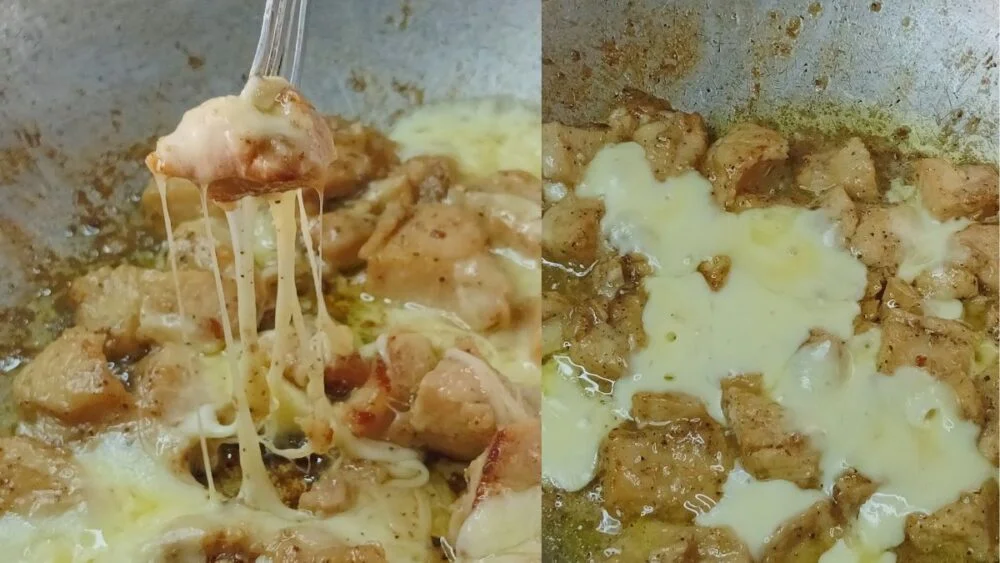 Stovetop Hot Chicken Salad