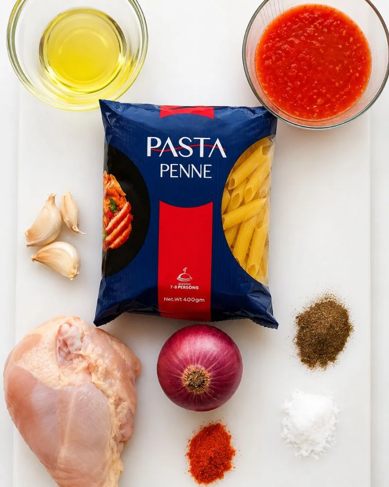 Ingredients Chicken Penne Pasta Recipe