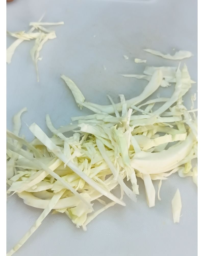 Thinly Shred the Cabbage